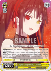DAL/WE33-E010 R  Logical Judgement, Kurumi