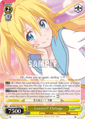 NK/W30-TE05 TD Lovers!? Chitoge