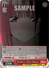 5HY/W90-E062 U Reckless, Nino Nakano