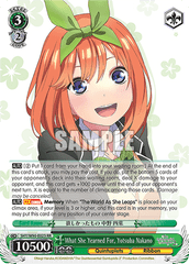 5HY/W90-E023 RR What She Yearned For, Yotsuba Nakano