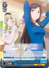 RSL/S56-E106 PR  Feelings of the Two, Claudine & Maya