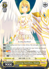 BFR/S78-E002 RR  Loving Sacrifice, Maple