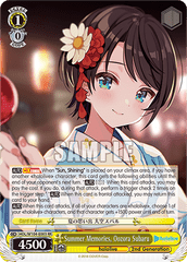 HOL/W104-E003 RR  Summer Memories, Oozora Subaru