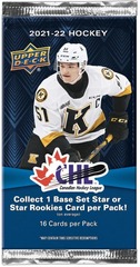 2021/22 Upper Deck CHL Hockey Pack