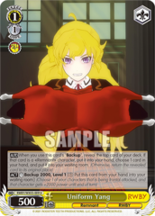 RWBY/WX03-009 U Uniform Yang