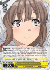 SBY/W64-E009 U  Indoors Preference, Kaede Azusagawa