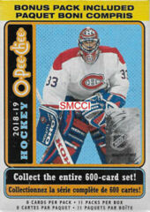 2018/19 Upper Deck O-Pee-Chee Blaster Box (retail)
