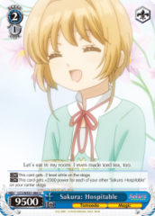 CCS/WX01-088 U  Sakura: Hospitable