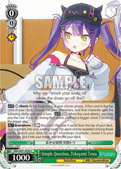 HOL/W91-E058	C Simple Question, Tokoyami Towa