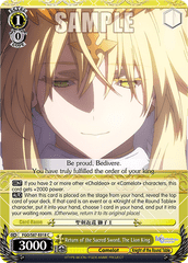 FGO/S87-E018 C  Return of the Sacred Sword, The Lion King