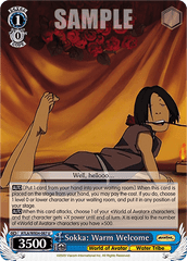 ATLA/WX04-087 U  Sokka: Warm Welcome