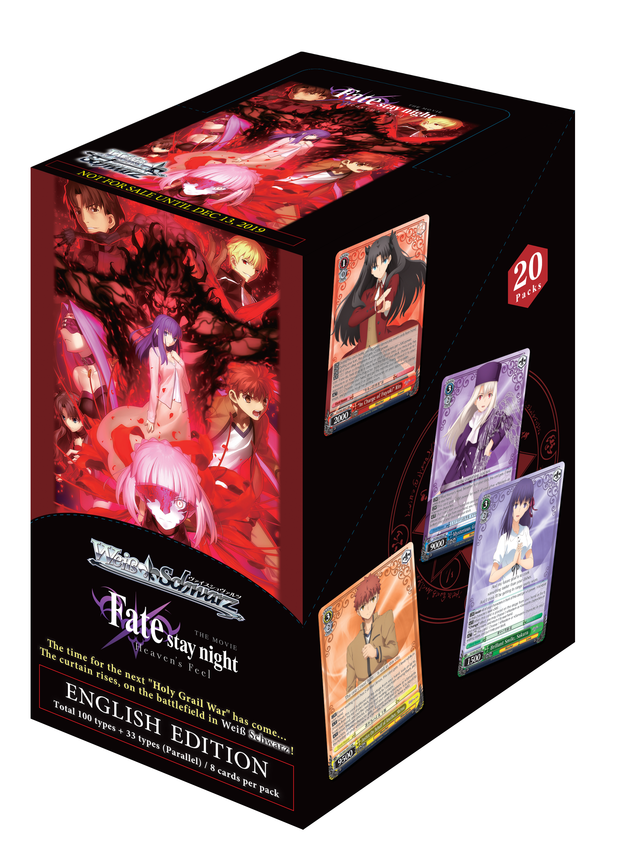 Fate Stay Night Heavens Feel Booster Box (English Edition)