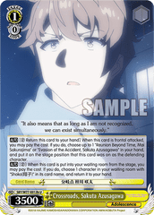SBY/W77-E012b U Crossroads, Sakuta Azusagawa (b)
