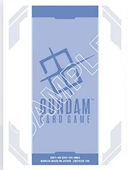 Gundam Card Game Official Card Sleeves 01 - Gundam Card Game Logo