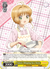 CCS/WX01-006 R  Sakura: Whipping Up a Storm