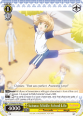 CCS/WX01-014a U  Sakura: Middle School Life