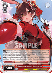 HOL/W104-E073 R  Sweet Girlfriend, Robocosan
