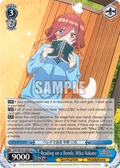 5HY/W101-E091	U Reading on a Bench, Miku Nakano