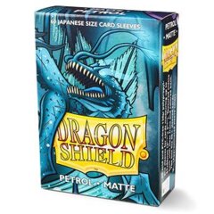 Dragon Shield Japanese Sized Card Sleeves (60 ct) - Matte Petrol