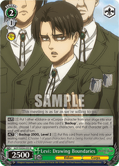 AOT/SX04-033	R Levi: Drawing Boundaries