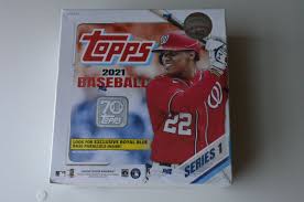 2021 Topps Series 1 Baseball Box (16 packs)