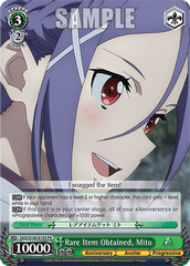 SAO/S100-E103	PR Rare Item Obtained, Mito