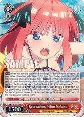 5HY/W101-E056 R  Recreation, Nino Nakano