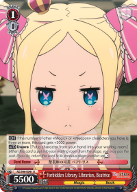 RZ/S46-E041 U  Forbidden Library Librarian, Beatrice