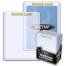 BCW Topload Card Holder (3x4) -  Rookie Card 25CT
