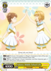 CCS/WX01-014b U  Sakura: Middle School Life