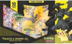 Pikachu & Zekrom GX Premium Collection Box *damaged box