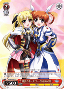 NR/W58-047 C Fate & Nanoha, Friendly Pose