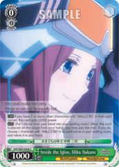 5HY/W83-E046 C  Inside the Igloo, Miku Nakano