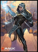 MAGIC: The Gathering Players Card Sleeve WAR of the Spark Jace, Wielder of Mysteries MTGS-100