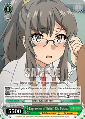 SBY/W77-E034 U Expression of Relief, Rio Futaba