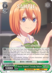 5HY/W83-E032 R  Honor Student? Yotsuba Nakano