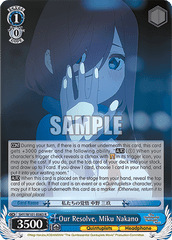 5HY/W101-E083	R Our Resolve, Miku Nakano