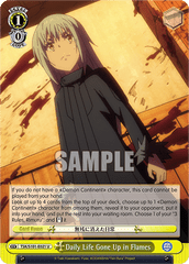 TSK/S101-E021 U  Daily Life Gone Up in Flames