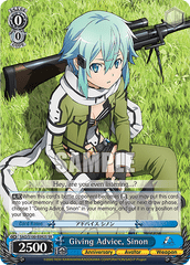 SAO/S100-E092S	SR Giving Advice, Sinon