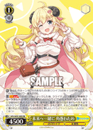 HOL/W91-003 RR Watame Tsunomaki, Together Towards the Future