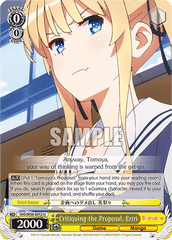 SHS/W56-E012 U Critiquing the Proposal, Eriri