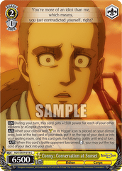 AOT/SX04-018 C  Conny: Conversation at Sunset