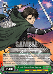 AOT/SX04-026	RR Levi: Merciless Assault