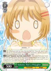 CCS/WX01-044 C  Sakura: Not a Polyglot