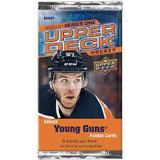 2020/21 Upper Deck Series 1 Hockey Pack HOBBY (8 cards)