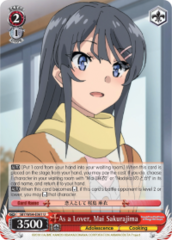 SBY/W64-E061 U  As a Lover, Mai Sakurajima
