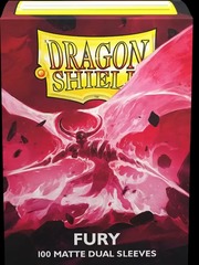 Dragon Shield Standard Card Sleeves (Box of 100) - Matte Dual Fury