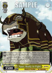 ATLA/WX04-015 C  Appa: Ready to Fight