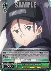SAO/S100-E102	PR Obsessed With Games, Misumi