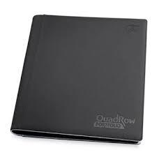 Ultimate Guard QuadRow Portfolio Xenoskin 12PKT - Black